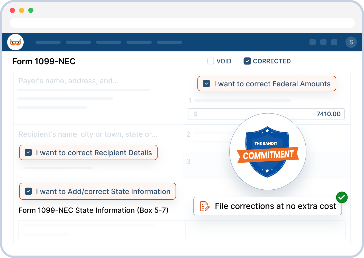 The Bandit Commitment