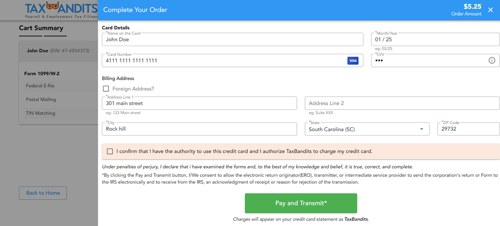 Transmit to the BSA/FinCEN