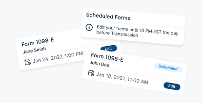 Schedule Filing