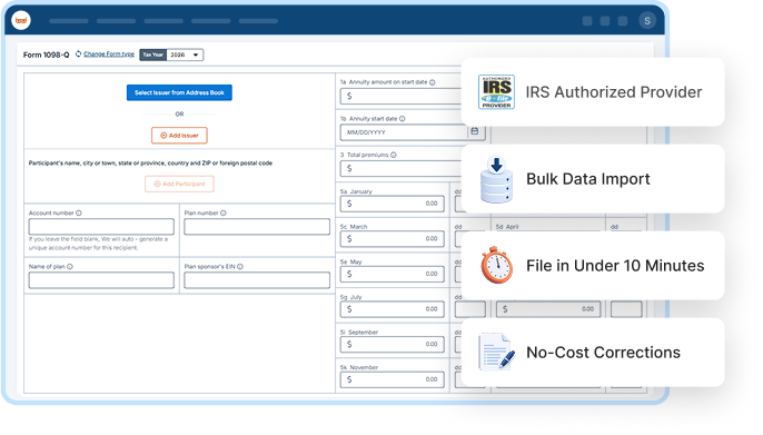 E-File Form 1099-k Online