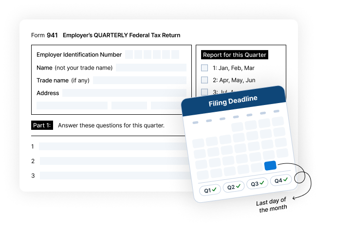 Form 941 Due Dates