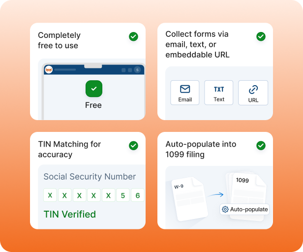 Collect and Manage W-9s for Free