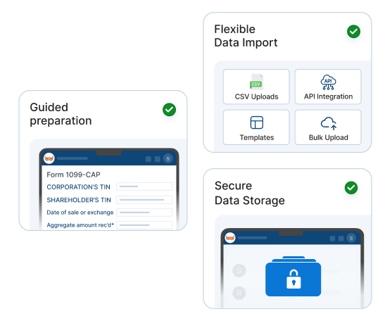 Prepare forms with ease.