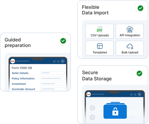 Prepare forms with ease.