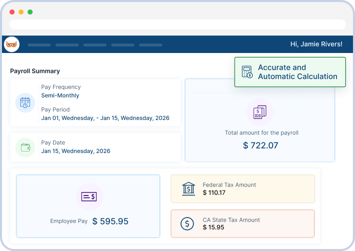 Accurate Tax Calculations & Compliance