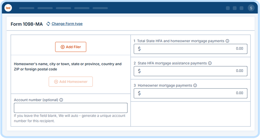 File Form 1098-MA Online