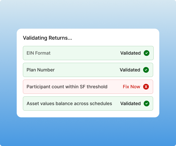 Built-In Error Checks
