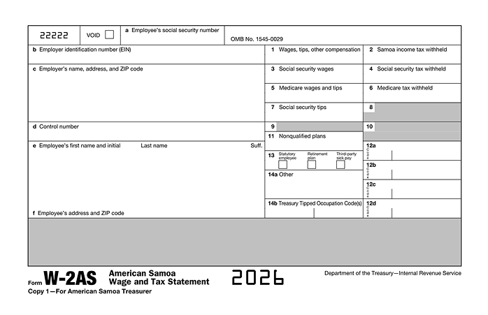 Discover the key information needed to file Form W-2AS easily.
