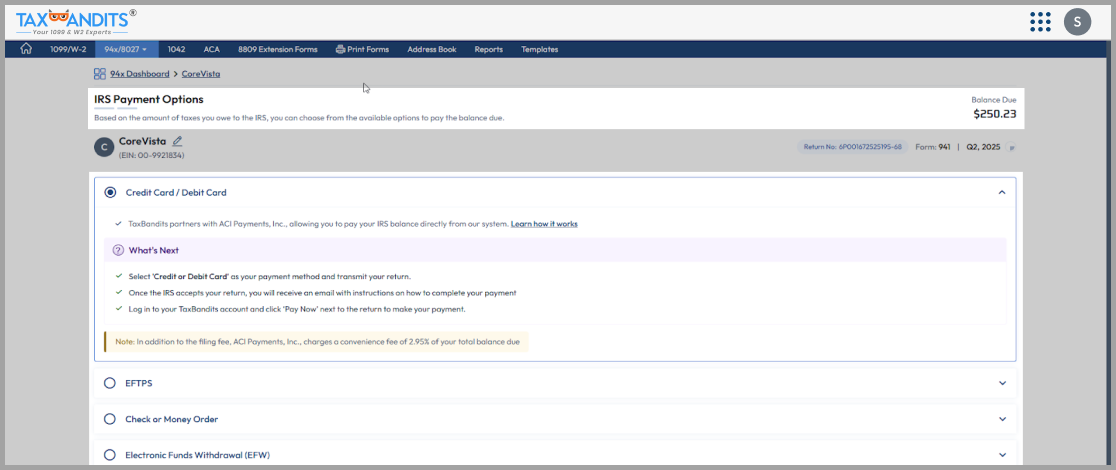 Flexible Payment Options for Tax Due