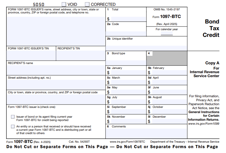 Form 1097-BTC: What you need to know