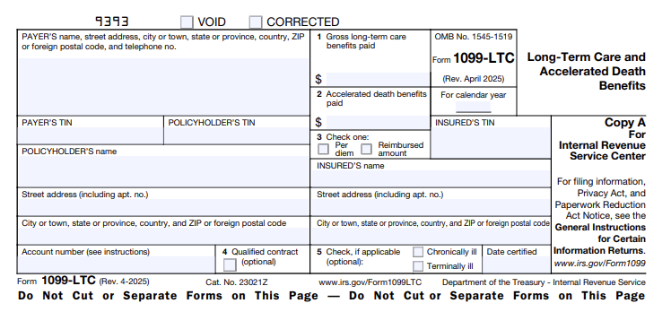 Form 1099-LTC: What You Need to Know