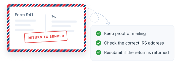 What If I Mail Form 941 to the Wrong Address?