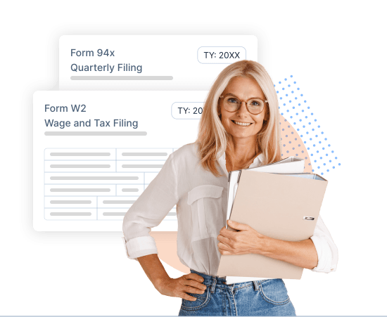 Manage year-end and quarterly employee reporting