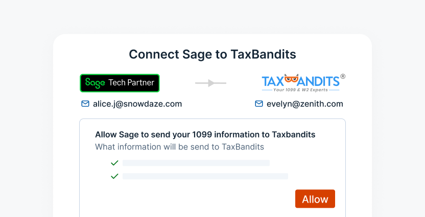 Sage Integration