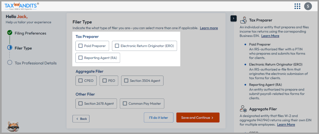 Personalized Onboarding Experience