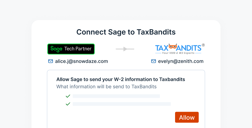 Sage Integration
