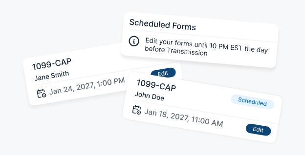 Schedule Filing
