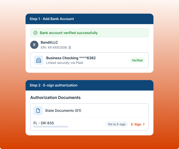 Easy Setup and Authorization