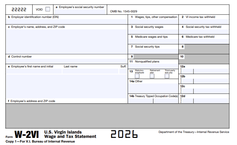 Form W-2VI: What you need to know