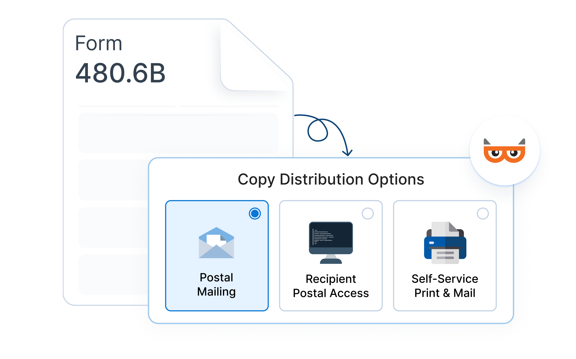 Flexible Form 480.6B Copy Distribution Options