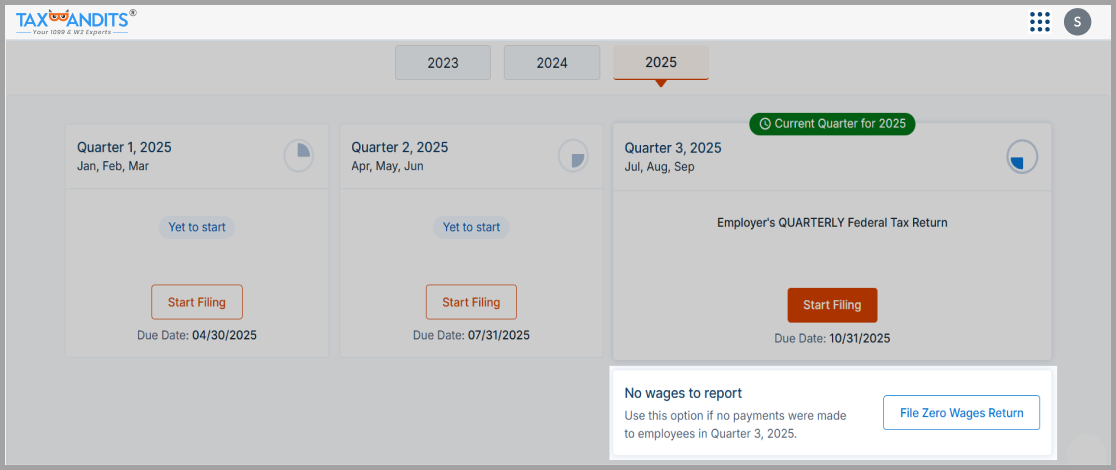 File Zero Wage Returns in Just a Few Clicks